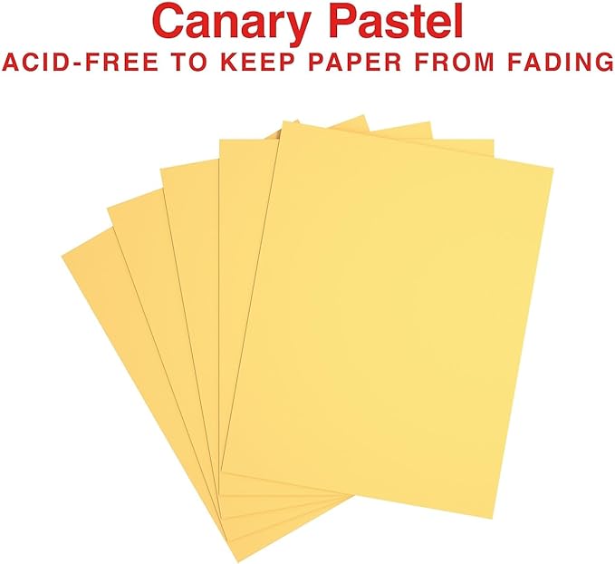 Staples 30% Recycled, 8.5 x 11 Inch, 20 lbs, 500-Sheets Pack, Canary