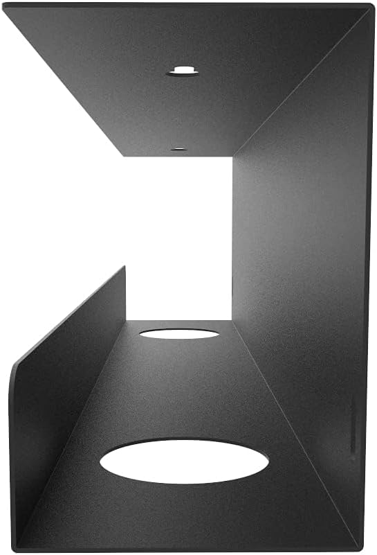 Jingchengmei Under Desk 17 inch Wide Cable Management Tray, Power Strip Holder, Metal Cord Organizer, Wire Management for Office and Home, Black (UDCMT17In, Black)