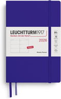 LEUCHTTURM1917 - Weekly Planner 2026, Hardcover, Paperback (B6+), Ink (Jan 1 - Dec 31, 2026)