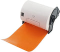 BETCKEY - Shipping Labels Replacement for Brother DK-1241 (4 in x 6 in), Compatible with Brother QL Label Printers [1 Rolls/200 Labels, Orange]