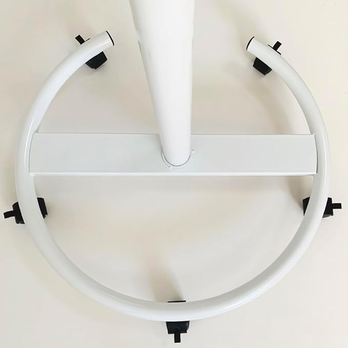 Mobile Easel Whiteboard 40x28 Inches – Adjustable Height Rolling Whiteboard on Wheels, Magnetic Portable Dry Erase Board Stand Easel White Board Flipchart Easel Board with Paper Pad