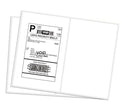 RyhamPaper Shipping Labels with Round Corner, 8.5 x 5.5 Inches Half Sheet Self Adhesive Shipping Address Labels for Laser and Inkjet Printer (300 Labels)