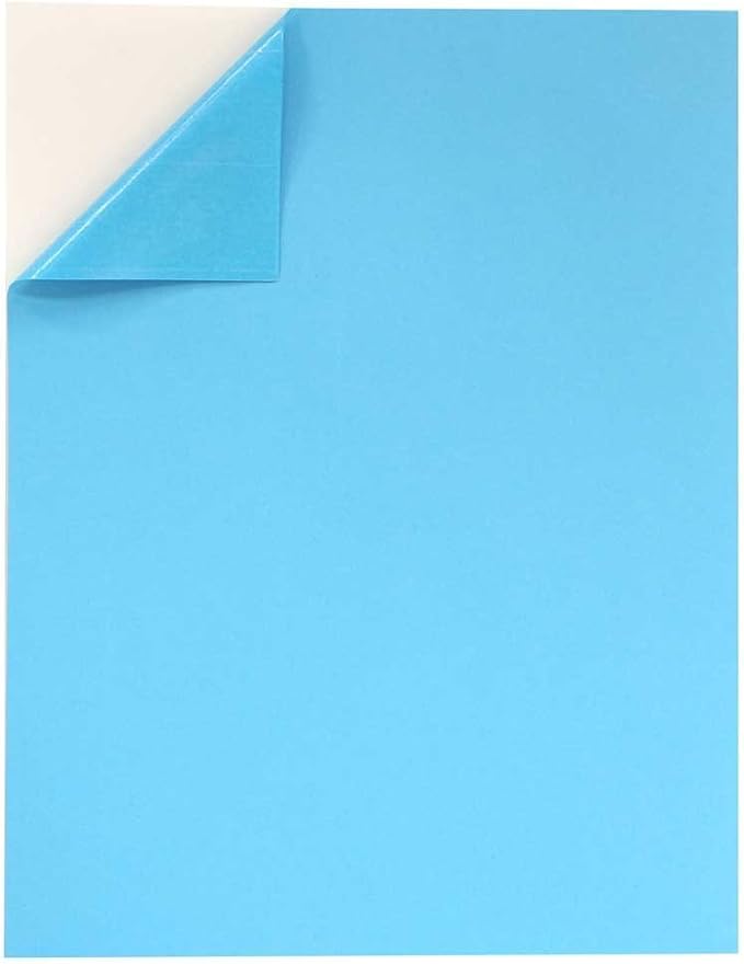 JAM PAPER Full Sheet Shipping Labels - Printable Sticker Paper - 8 1/2 x 11 - Assorted Bright Colors - 40 Pages/Pack