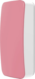 WallDeca Dry Eraser, Felt Bottom Surface Whiteboard Cleaner, Dry Wipe Board Eraser, Magnetic Tool for Dry Erase Board, Works on All Whiteboard Surfaces, Glass Board and Presentation Surfaces (Pink)