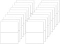 FINDAT Color Coding Stickers Rectangle 3×2 Inch Vinyl White Sticker Removable Waterproof Writable File Folder Moving Labels for Boxes Home Office Marking 40 PCS