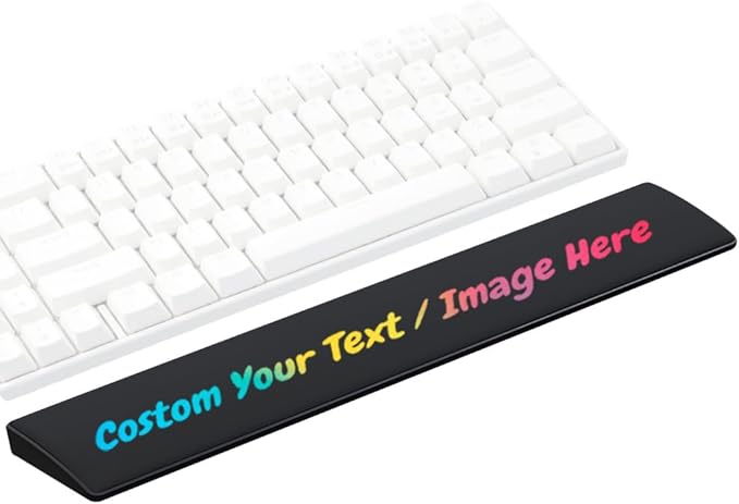Custom Keyboard Wrist Rest Personalized Ergonomic Keyboard Pad for Computer Keyboard Customized Mechanical Keyboard Wrist Rest Non-Slip Palm Pad (Mini)