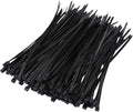 150 Pieces Multi-Purpose Cable Zip Ties 8 Inch,Self Locking Black Zip Ties with 50 Pounds Tensile Strength