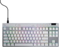 Logitech G PRO X TKL Rapid Tenkeyless Wired Gaming Keyboard with Magnetic Analog Switches, RGB - White, PC Gaming Keyboards, Pro