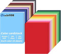 4" x 6" Cardstock, 300 Pack/30 Assorted Colors Colorful Thick Paper Cardstock Blank Colored Cards Stock for Invitations, Greeting Cards Making, Postcards, Photos, 250GSM Thick Paper Colorful
