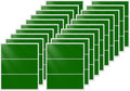 FINDAT Rectangle Label Stickers 4×2 Inch Vinyl Removable Green Sticker Waterproof Writable File Folder Moving Labels for Boxes Home Office Labeling 60 PCS