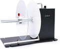U.S. Solid Automatic Label Rewinder Machine, 1"/1.5"/3" Core Holder, Max Label Width 5.91", Bidirectional Rewinding