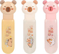 JUDENMEY Retractable White Correction Tape,Cute Cat Paw Correction Tape Pens, Mini Aesthetic Pen Shaped White Applicator with Easy to Use Out Tape for Back to School Office Supplies