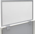 OBEX Privacy Screen & Office Panel Extender for Office Cubicles, Polycarbonate Desk Privacy Panel & Divider for Office Cubicle, 24" x 66", White