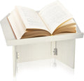 AdirOffice Tabletop Podium, Folding Podium Ideal as a Tabletop Lectern, White