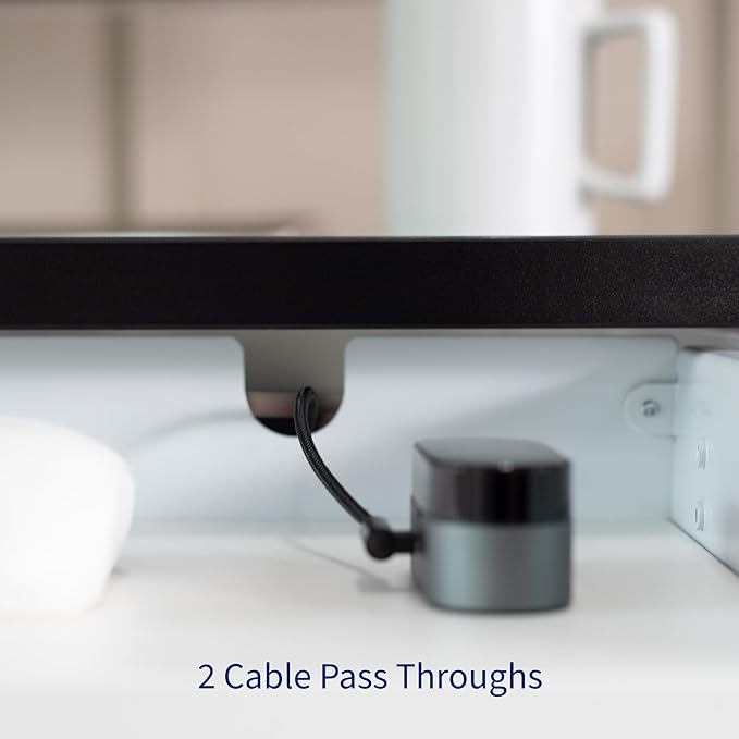 VIVO Large 33 inch Under Desk Slide Out Storage Drawer Organizer, White, DESK-DR33-W