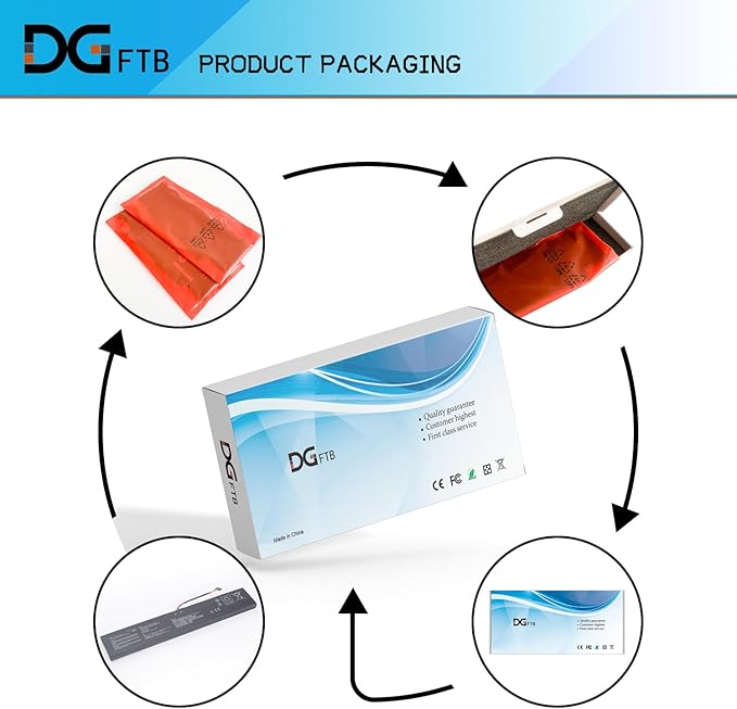DGFTB C41N2311 Laptop Battery Replacement Compatible for ASUS ROG Ally X RC72LA RC72LA-ALLYX.Z1X, Ally 2nd Handheld Gaming Computer 4ICP6/42/111 15.56V 5000mAh/80Wh
