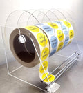 10 Inch, Heavy Duty Adjustable 6-Disk Label Dispenser, by Quality IZ
