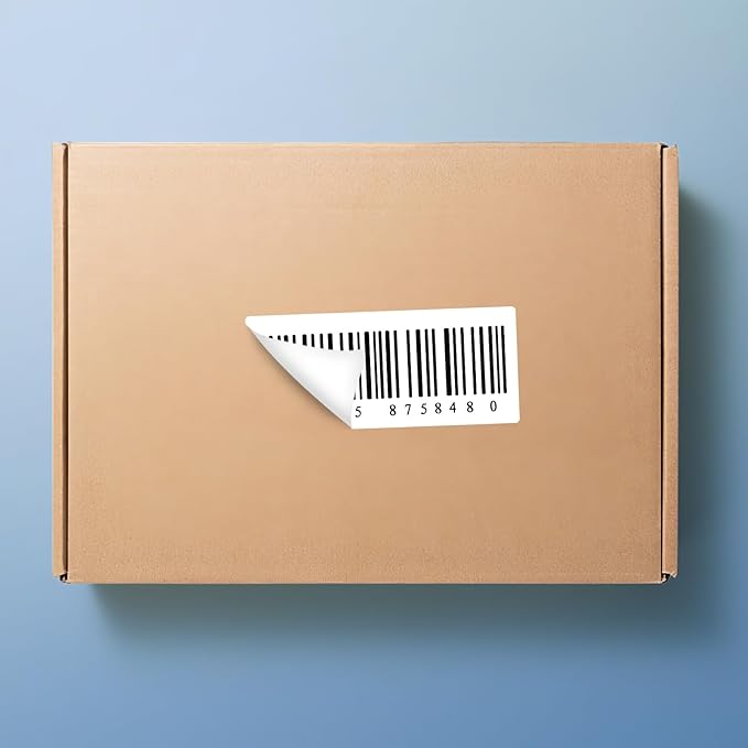 NefLaca 1" x2-5/8 Shipping Address Labels, Blank Mailing Labels, 30-UP White Self-Adhesive Name Tag Stickers for Inkjet and Laser Printer [500 Sheet 15000 Labels]
