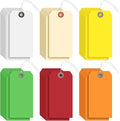 1000 Pcs Blank Manila Shipping Tags with Wire 4 3/4" x 2 3/8" Paper Hang Luggage Price Asset Gift Label Key Tags (Multicolor)