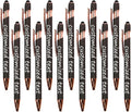 Yucold Bulk Custom Personalized Pens with Name & Logo Printing Personalized custom ballpoint pen for Business, Graduation Gifts & Party Events (Grey,100)