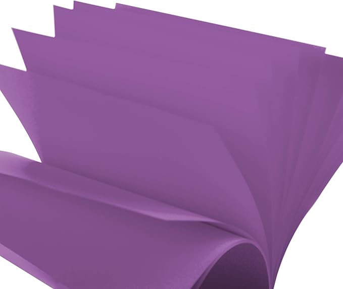 JAM PAPER Colored 24lb Paper - 90 gsm - 8.5 x 11 - Violet Recycled - 100 Sheets/pack