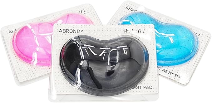 Gel Keyboard & Mouse Wrist Rest Set - Keyboard Wrist Rest Pad & Mouse Support for Office Gaming Pad Computer Laptop Ergonomic Comfortable Pain Relief- Pad Set (Mouse Support Set)