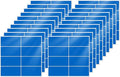 FINDAT Rectangle Label Stickers 1.57×0.75 Inch Vinyl Removable Blue Sticker Waterproof Writable File Folder Moving Labels for Boxes Home Office Labeling 160 PCS