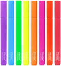 Piochoo Aesthetic Highlighters, 8 Pack Assorted Colors,Pastel Highlighters Set, Bible Journaling Highlighter for Marker, Colored School Supplies