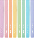 Mr. Pen- Aesthetic Highlighters, 8 pcs, Chisel Tip, Pastel Colors, Cute Highlighters Assorted Colors