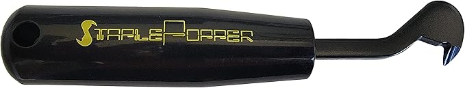 StaplePopper Mini – Heavy Duty Staple Remover Tool & Staple Puller | Fastest Hand Tool for Carpet Staples | Contractor Grade Staple Remover Stick for DIY, Upholstery & Flooring Projects