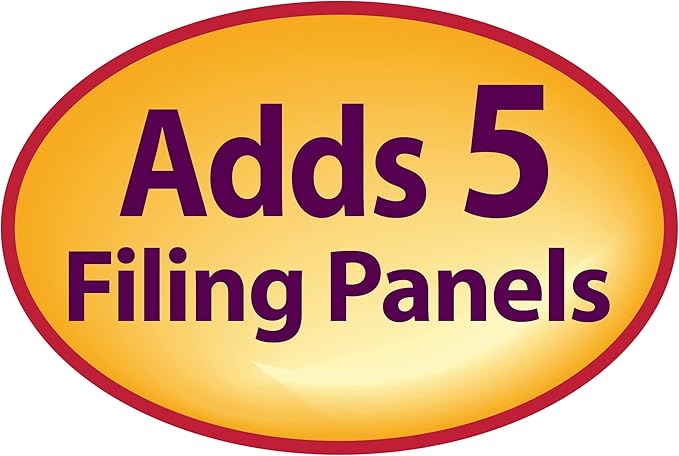 Smead Stackable Folder Divider with Fastener, Bottom 1/5-Cut Tab, Legal Size, Manila, 50 per Box (35650)