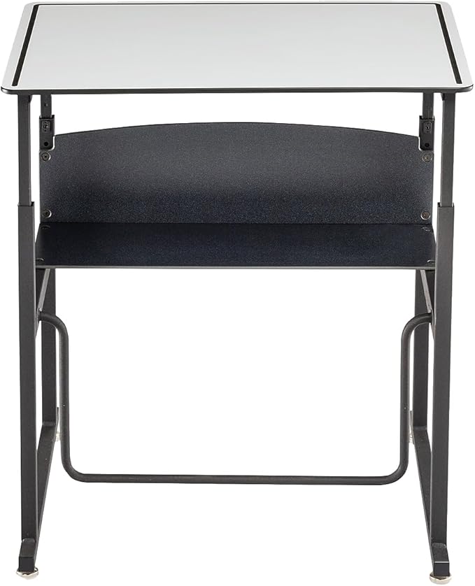 Safco Alphabetter Desk, 28" x 20", Gray Classroom and Home School Desk