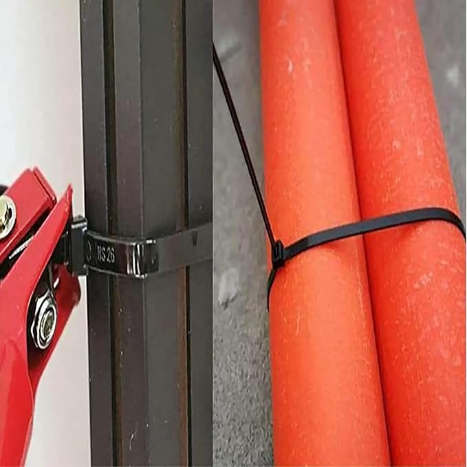 large zip ties black 20 inch heavy duty cable ties extra long tie wraps 160 lb outdoor wire ties 60pcs