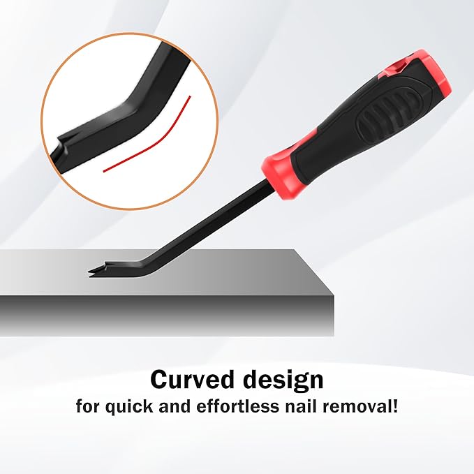 Upholstery Staple Remover Heavy Duty Staple Remover Tool for Floor,Carpet,Wood,Construction,Furniture,Also Used in A Variety of Nailed Picture Frames and Wooden Boxes (M-2P)