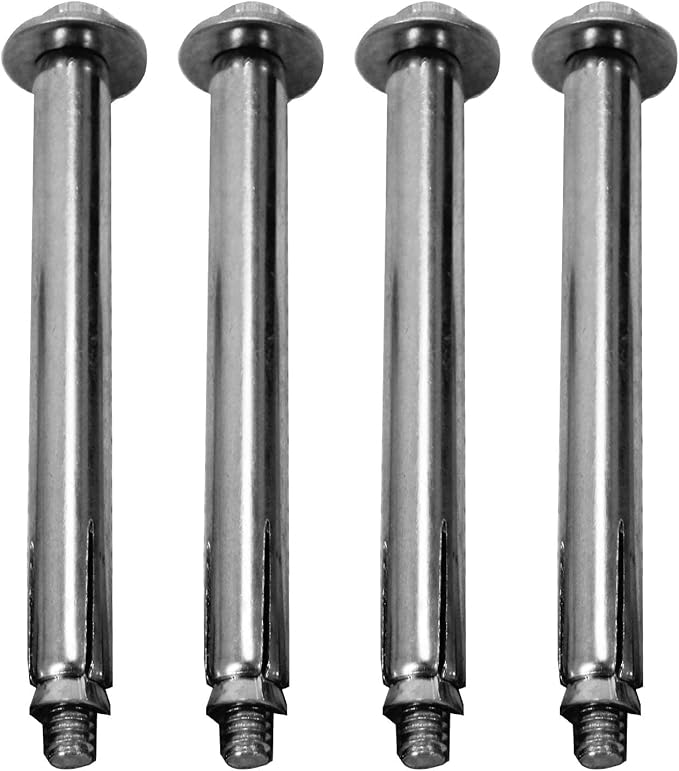 6 Feet Rubber Speed Bumps 1 Pack 2 Channel 27000Lbs Load Capacity 72" Traffic Speed Humps with 4 Bolt Spike for Asphalt Concrete Gravel Driveway