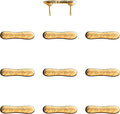 Snowboard Push Pins – Gold Snowboard Map Pins for Cork Boards, Maps, or Lapel Use - Designed in USA - Set of 10