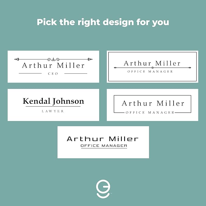 EGD ACM Desk Name Plate Personalized I Custom Office Desk Accessories Decor I Personalized Name Plate I Color Options (10 x 3.5 Inch) (3. ACM)