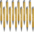 Yucold Customized ballpoint pens in bulk, personalized ballpoint pens with free engraving, for use in companies, enterprises, graduation anniversaries (Yellow,39)