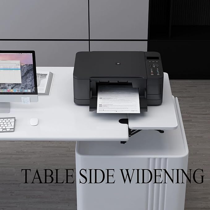 Keyboard Tray Under Desk Mount, Computer Desk Extender with Sturdy C Clamp, Easy Installation Platform Drawer for Home Office and Study Typing