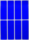 Royal Green Rectangular Coding Stickers Color Write on Labels for Organizing, Moving, & Mailing, 3x1 inch Stickers to Write On Labels & Tags for Home, Office, and School Projects, 40-Pack (Blue)
