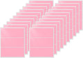FINDAT Colored Labels Stickers 4×2 Inch Rectangle Vinyl Pink Sticker Removable Assorted Color Coding Name Tag for File Folder Classroom Office Inventory Marking 60 PCS