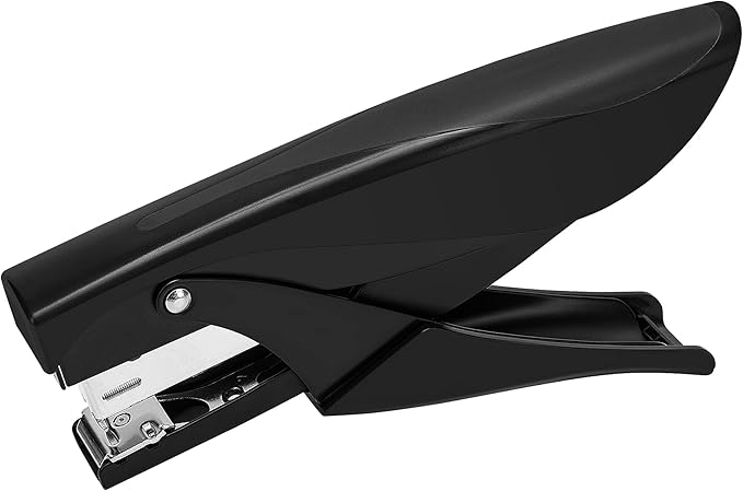 Amazon Basics Hand Held Plier Stapler, 25 Sheet Capacity,Heavy Duty Staper,Black