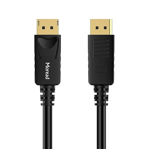 4K DisplayPort to DisplayPort Cable, 3 Feet, Gold-Plated High Speed Display Port DP Cable 1.2 (4K@60Hz, 2K@144Hz) for Computer, Desktop, Laptop, PC, Monitor, Projector & More - Black