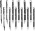 Yucold Customized ballpoint pens in bulk, personalized ballpoint pens with free engraving, for use in companies, enterprises, graduation anniversaries (Grey,260)