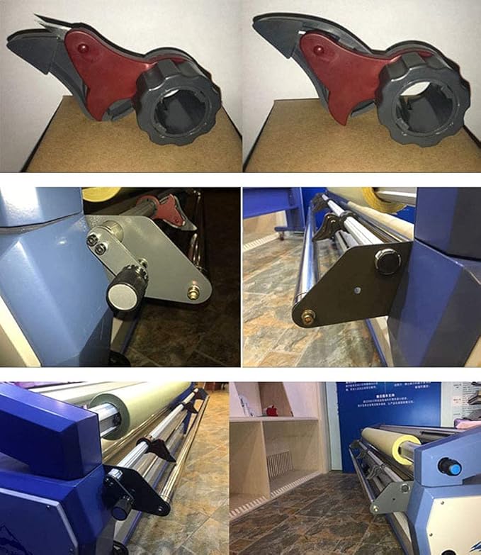 US Stock Wide Format Laminator 55in /63in Full-auto Wide Format Cold Laminating Machine Roll to Roll Large Format Laminator Laminating Machine with Trimmer (55 Inch, Without Trimmer)