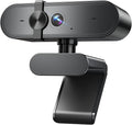 Edew 1080P Webcam Computer Camera with Microphone & Wide View - Auto Light Correction Webcam for PC, Mac, Laptop, Desktop - Built-in Privacy Cover Plug & Play USB for Zoom/Skype/Streaming