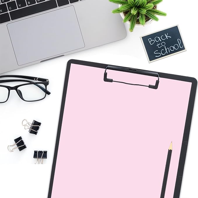 WritePads Veritas Colored Copy Paper, Pink Colored Printer Paper 8.5” x 11”, 20 lb / 75 GSM, 200 Sheets (1 Reams) Computer Paper, Multi-Purpose paper, Made in USA