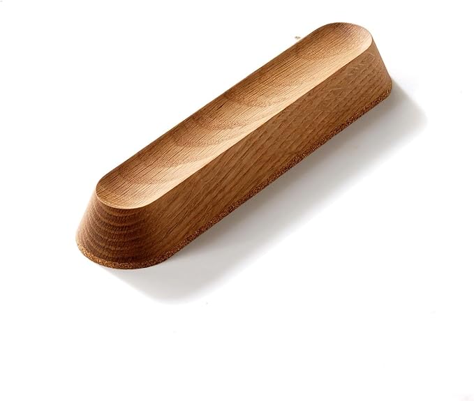 Wood Pen Tray – Handmade Walnut Desk Organizer, Minimalist Pen Holder for Office, Home, Gift(MODEL-2-OAK)