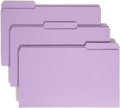 Smead File Folder, Reinforced 1/3-Cut Tab, Legal Size, Lavender, 100 per Box (17434)