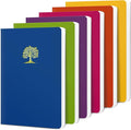 Comix 6-Pack A5 Notebooks for Work, 5.6 inches x 7.9 inches，240 Pages，College Ruled with 70 GSM Thick Paper，Softcover Lined Journals for Home, School & Office
